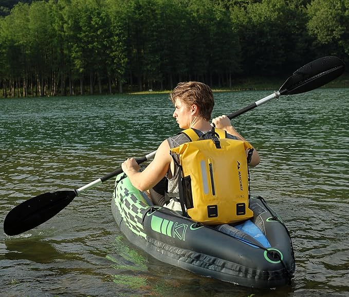 MARCHWAY Roll Top Waterproof Backpack, Floating Dry Bag 20L/30L/45L - Image 8