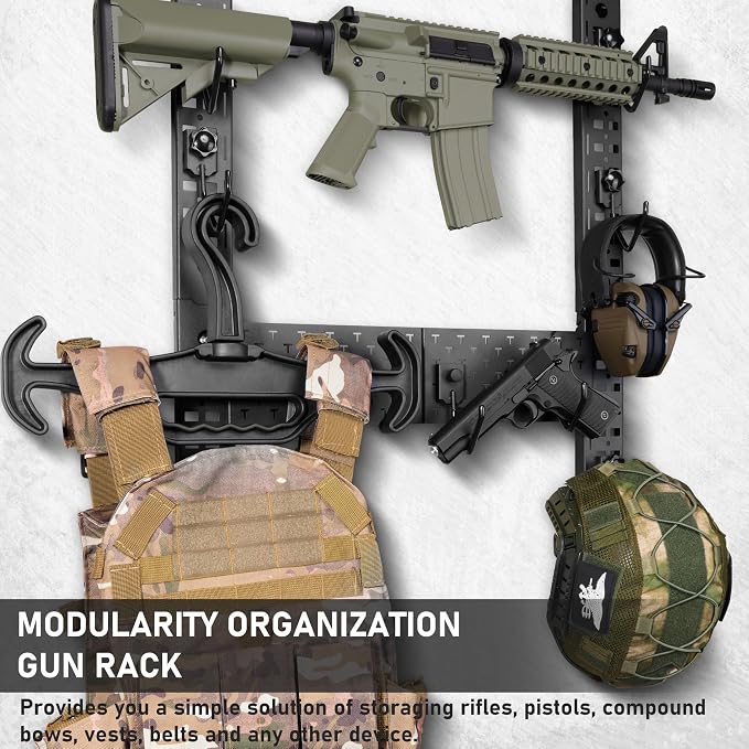 Adoreal Modularity Gun Wall Mount, Hold Up 120LBS Gun Rack - Image 7