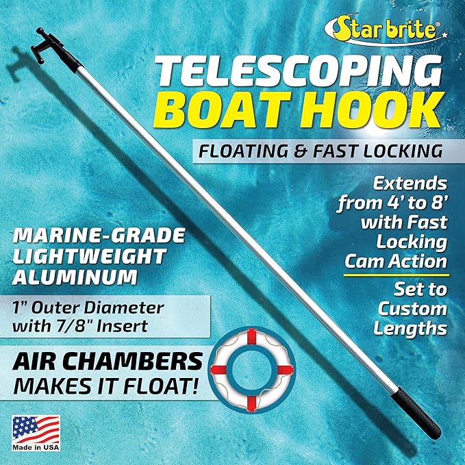 STAR BRITE Extending Boat Hook - Image 2