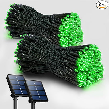 Selarlyt 2 Pack Solar Christmas Lights Outdoor, 72FT 200 LED Solar String Lights by SelarlytLighting