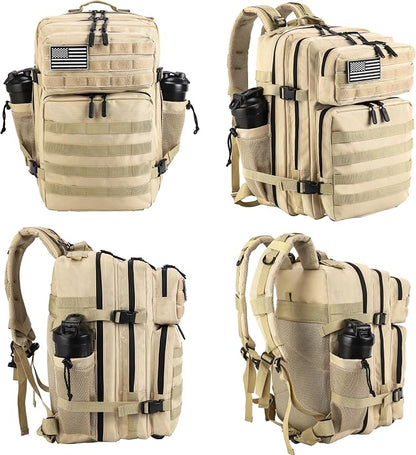 LHI Military Tactical Backpack for Men and Women 45L Army 3 Days Assault Pack - Image 3