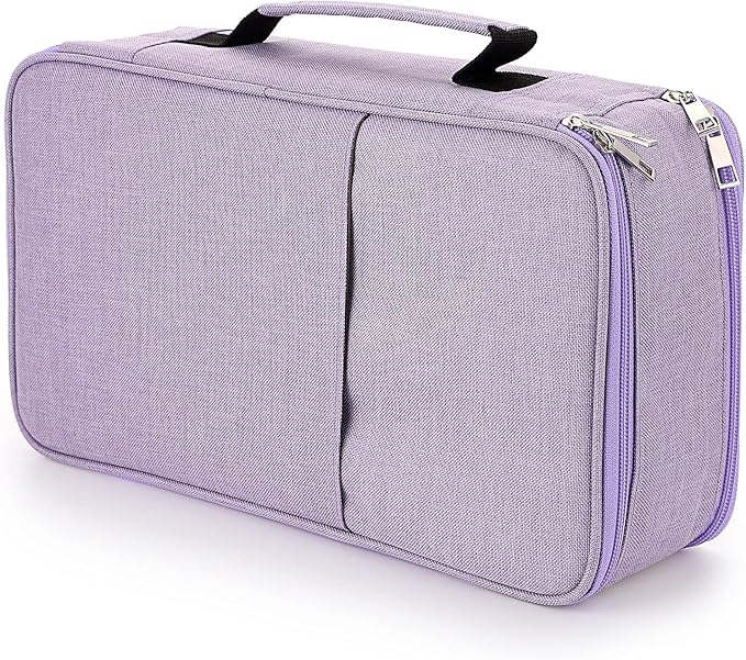 BTSKY Colored Pencil Case 360 Slots Pen Pencil Bag Organizer High Capacity Pens by BTSKY