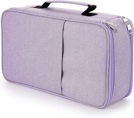 BTSKY Colored Pencil Case 360 Slots Pen Pencil Bag Organizer High Capacity Pens by BTSKY