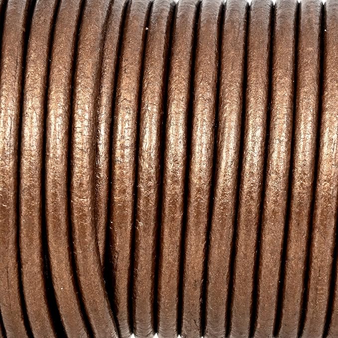 GENIQUE Real/Genuine Round Leather String Cord - Image 4