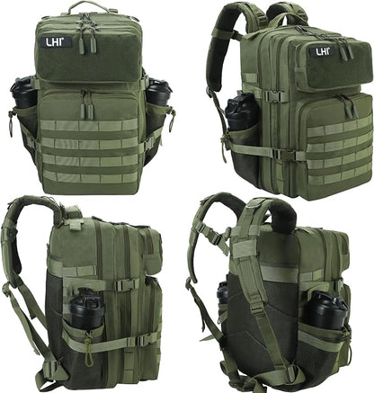 LHI Military Tactical Backpack for Men and Women 45L Army 3 Days Assault Pack - Image 2
