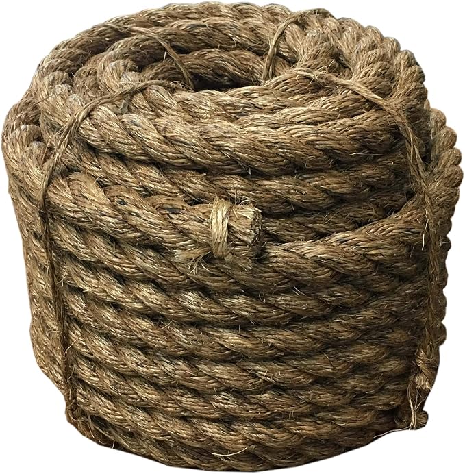 T.W Evans Cordage 26-099 1-Inch by 100-Feet 5 Star Manila Rope by T.W+.+Evans+Cordage+Co.