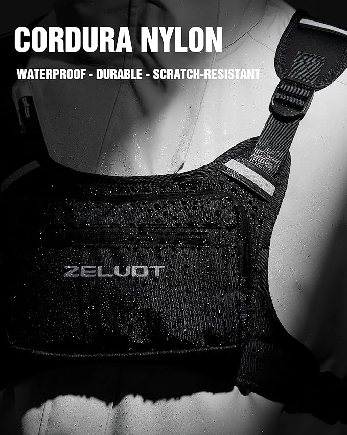 Zelvot Running Vest with 1L Water Bladder, USA Original Patent, Adjustable - Image 4