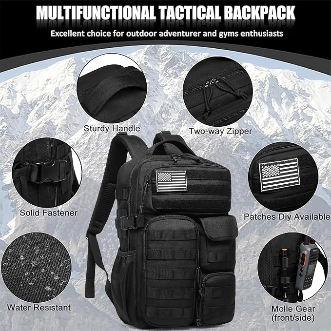 Wotony Tactical Backpack - Image 4