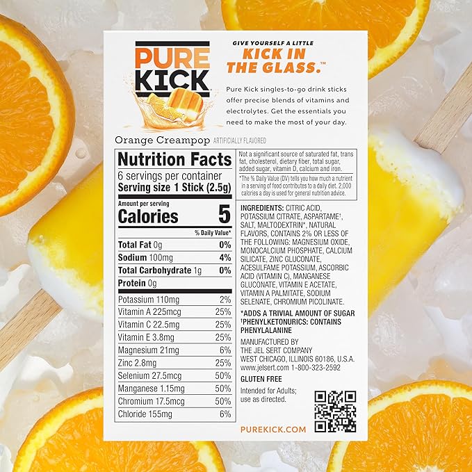 Pure Kick Hydration Singles To Go Drink Mix, Includes 12 Boxes - Image 2