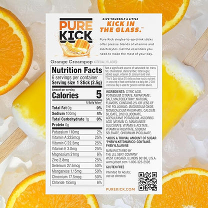 Pure Kick Hydration Singles To Go Drink Mix, Includes 12 Boxes - Image 2