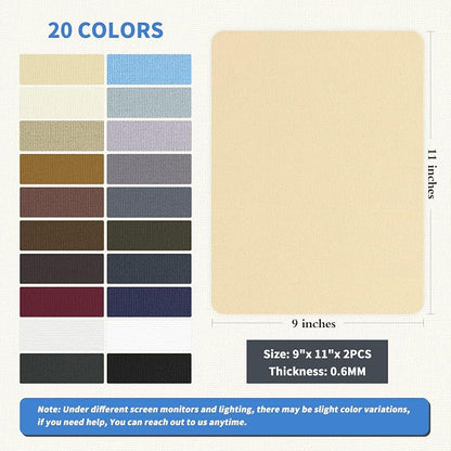 KING MOUNTAIN Canvas Repair Patch 9 x11 Inch 2 Pcs Self-Adhesive Waterproof - Image 2