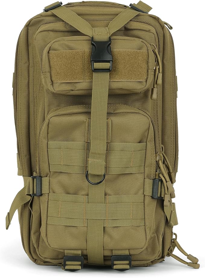 30L Tan Tactical Backpack - Image 8