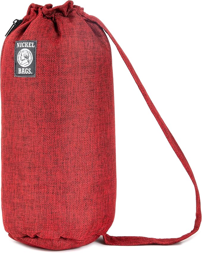 Nickel Bags Padded Drawstring Duffle Tube, Hemp Protective Sling Bag by DIMEBAGS