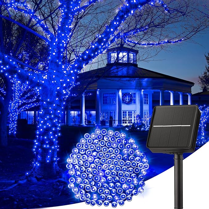 Minetom Solar String Lights Outdoor, 40FT 100 LED String Lights Solar Powered by Minetom