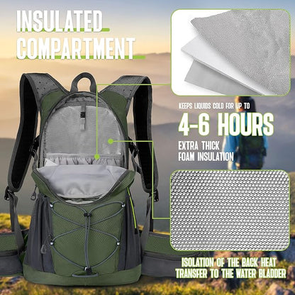 N NEVO RHINO Hydration Backpack, 18L Multipurpose Hiking Backpack - Image 3