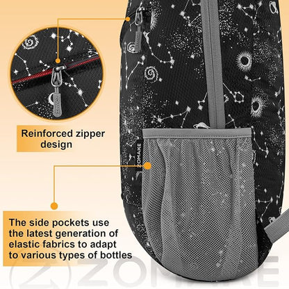 ZOMAKE Lightweight Packable Backpack, Foldable Backpacks Small Daypack - Image 7