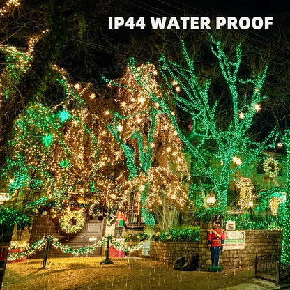 TW SHINE Green Christmas Lights, 18.5FT 100 Count Incandescent Halloween Lights - Image 5