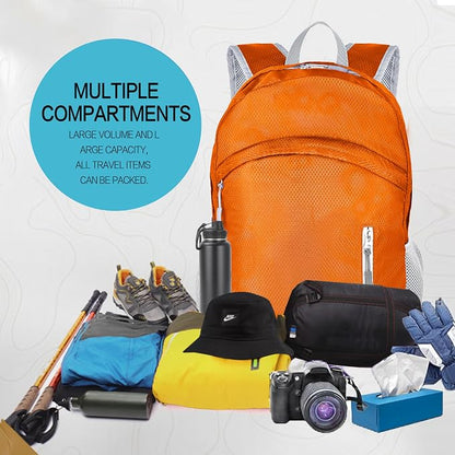 Waterproof Foldable Backpack Dry Storage Lightweight Daypack 35L Outdoor - Image 7