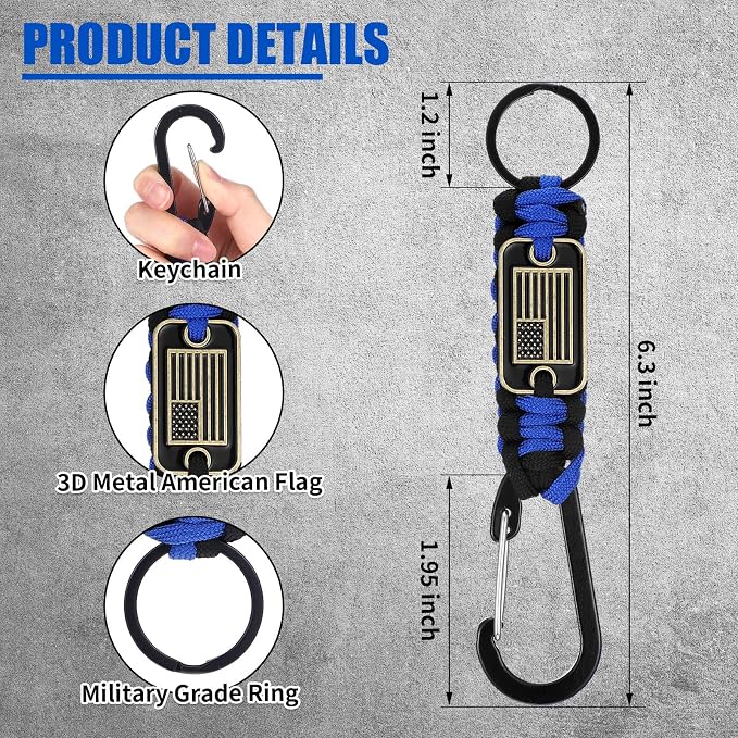Frienda 2 Set Heavy Duty Paracord Lanyard Necklace Whistles Strap Braided 550 - Image 3