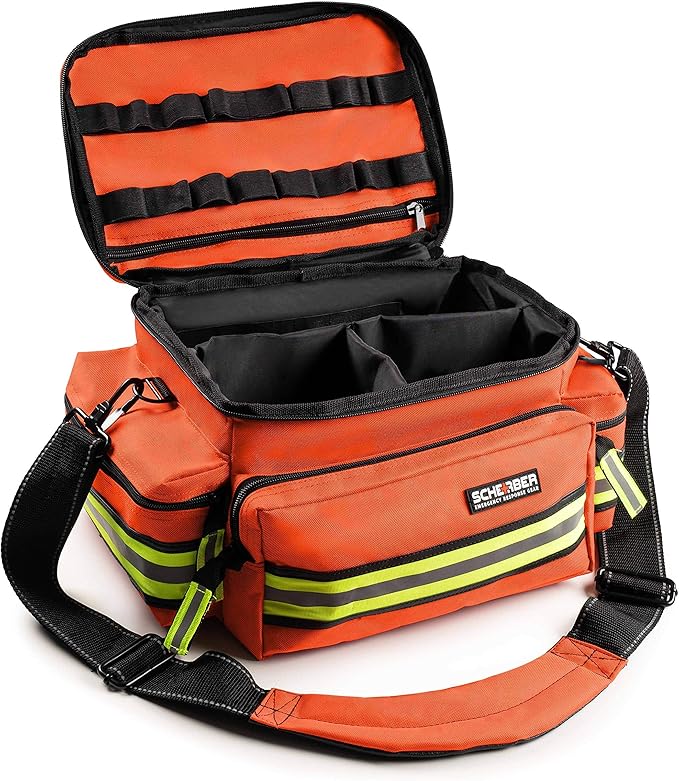 Scherber First Responder Fully-Stocked Professional Essentials EMT/EMS Trauma - Image 3