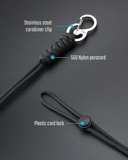KeyUnity KC01 Braided Paracord Carabiner - Image 4