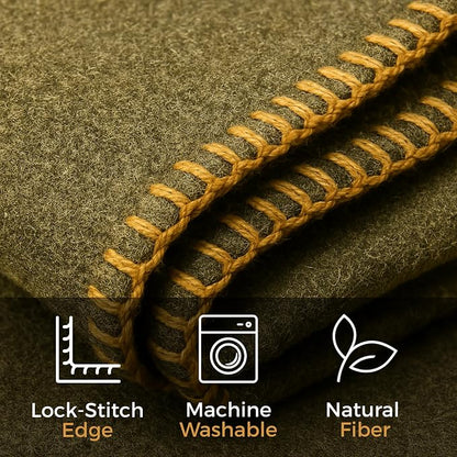 Wool Camping Blanket - Image 3