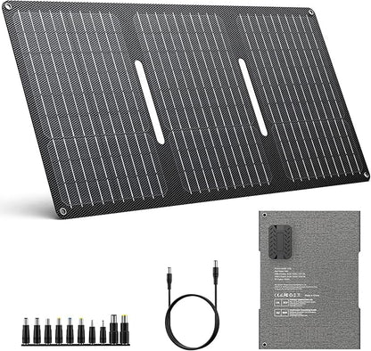 ENOFLO 30W Solar Panel Charger YT30 Foldable Solar Panel IP65 Waterproof Solar by PortablePowerStationSolarGenerators