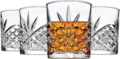 Godinger Old Fashioned Whiskey Glasses, Drinking Glasses, Shatterproof and - Image 3
