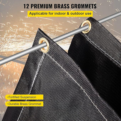 VEVOR Fire Blankets, 2 Pack Welding Blankets, 1022°F Flame Retardant Blanket - Image 5