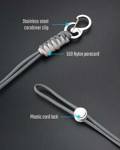 KeyUnity KC01 Braided Paracord Carabiner - Image 4