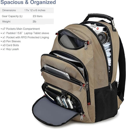 Boavan Laptop Backpack for men, 15.6 inch Laptop Bag - Image 2