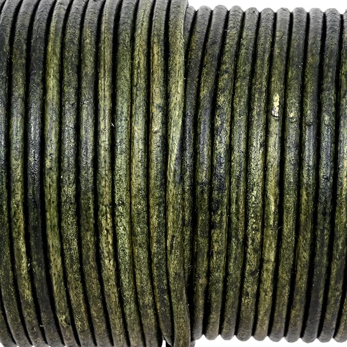 GENIQUE Real/Genuine Round Leather String Cord - Image 4