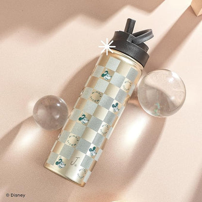 JoyJolt Disney Retro Vintage Stainless Steel Water Bottle ft Mickey & Minnie - Image 7