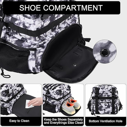LHI Military Tactical Backpack for Men and Women 45L Army 3 Days Assault Pack - Image 4