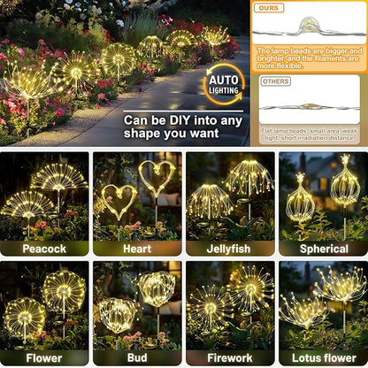Anordsem Solar Lights Outdoor Waterproof: Garden Light Solar Powered - Image 3