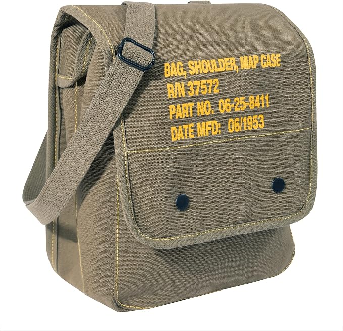 Rothco 57960: Canvas Map Case Shoulder Bag by Rothco