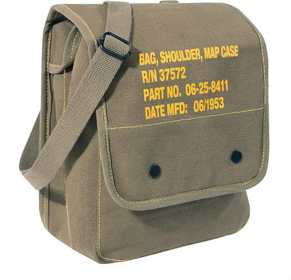 Rothco 57960: Canvas Map Case Shoulder Bag by Rothco