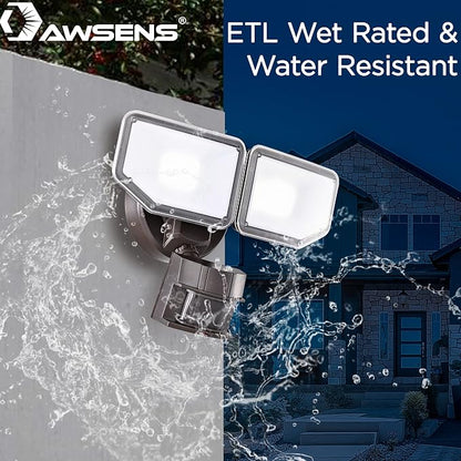 40W LED Security Lights Motion Sensor Light Outdoor, 180 Degree, 4000 LM - Image 2
