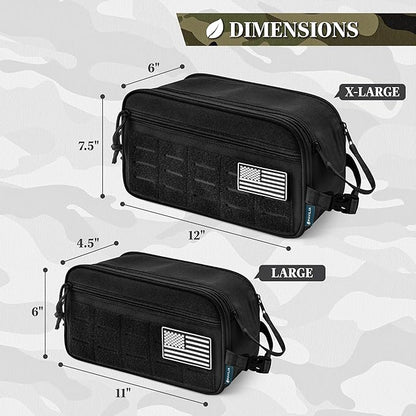 PAVILIA Extra Large Tactical Toiletry Bag - Image 6
