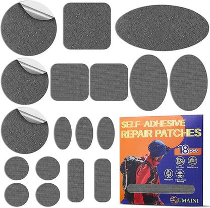 Down Jacket Repair Patch Kit, Outdoor Gear Tenacious Repair Tape, Self Adhesive by Unknown