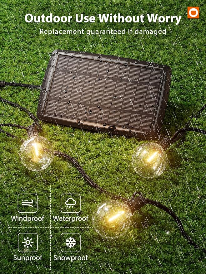 addlon 56FT Solar String Lights - Image 5