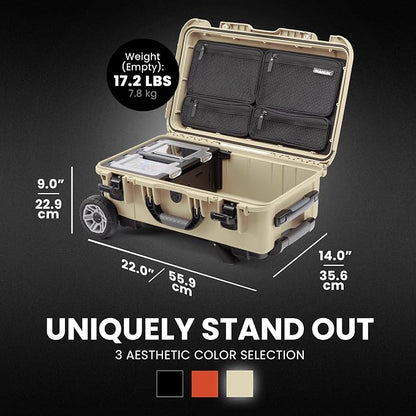 NANUK Trail 30 – 28.5L Waterproof Storage Box Wheeled and Modular Cargo Case - Image 4