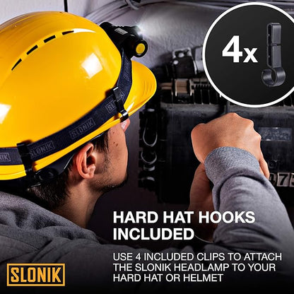 SLONIK Rechargeable Headlamp Flashlight - Image 6