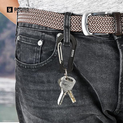 Booms Fishing CC1 Multi-Use Carabiner Clip, 6 Pack Small Caribeener Clips - Image 4