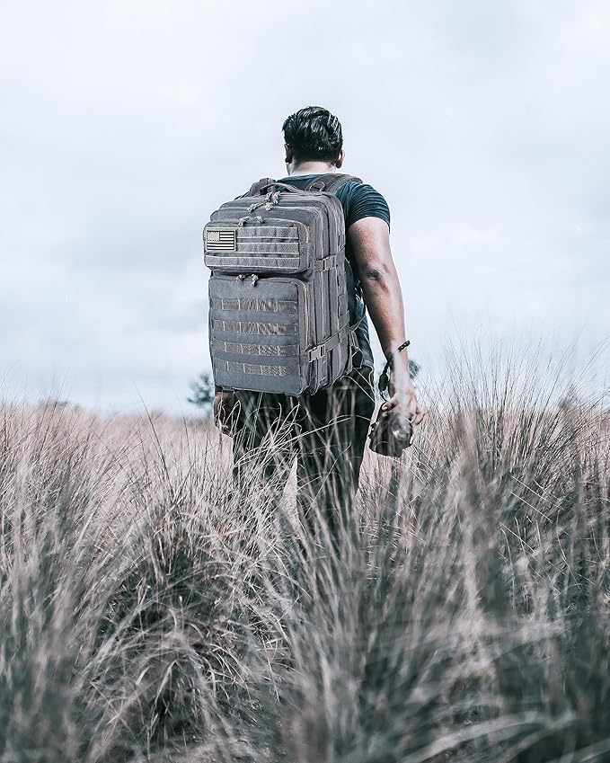 LHI Military Tactical Backpack for Men and Women 45L Army 3 Days Assault Pack - Image 9