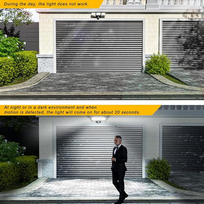 Battery Powered Motion Sensor Outdoor Lights, 1500LM Flood Lights IP65 - Image 3