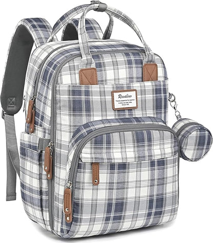 RUVALINO Diaper Bag Backpack, Large Capacity, Waterproof by RUVALINO