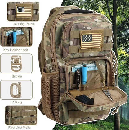 Rover Sling Pack Tactical Shoulder Sling Bag Backpack - Image 4