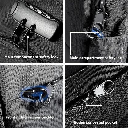 Tzowla 40 Liter Anti Theft Backpack - Image 2