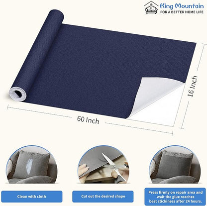 KING MOUNTAIN Canvas Repair Patch 16×60 Inch Self-Adhesive Waterproof Fabric - Image 4